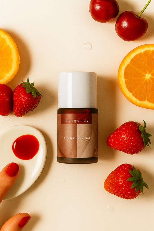 burgundy- Lip & Cheek Tint